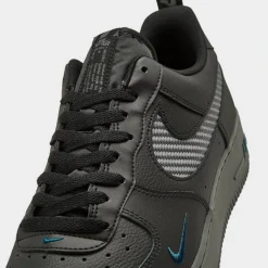 Men's Nike Air Force 1 '07 LV8 Carbon Fiber Casual Shoes Black/White/Iron Grey/Marina - DR0155 002 -Sports Fashion DR0155 002 P3