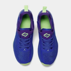 Nike Little Kids' Jordan Luka 1 Basketball Shoes Racer Blue/Ghost Green/Racer Pink - DR6086 436 -Sports Fashion DR6086 436 P5