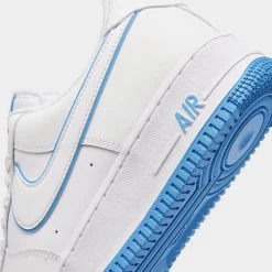 Men's Nike Air Force 1 Low Casual Shoes White/White/University Blue - DV0788 101 -Sports Fashion DV0788 101 P3