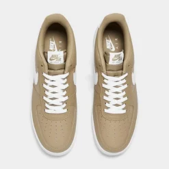 Men's Nike Air Force 1 Low Casual Shoes Khaki/White/White - DV0804 200 -Sports Fashion DV0804 200 P5