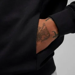 Nike Men's Jordan Dri-FIT Sport BC Fleece Hoodie Black/Light Liquid Lime - DV1290 010 -Sports Fashion DV1290 010 M6