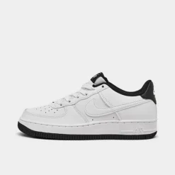 Big Kids' Nike Air Force 1 ESS Casual Shoes White/Black Outsole - DV1331 100
