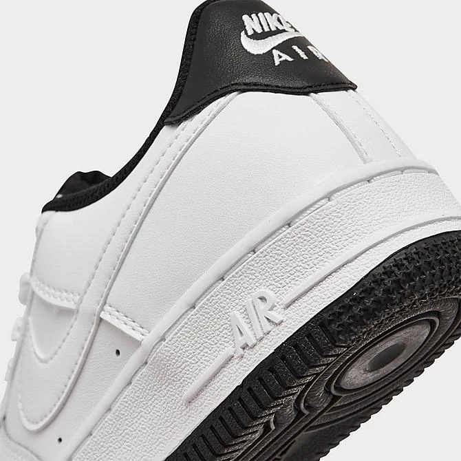 Big Kids' Nike Air Force 1 ESS Casual Shoes White/Black Outsole - DV1331 100 3 Big Kids' Nike Air Force 1 ESS Casual Shoes White/Black Outsole - DV1331 100 - Image 3
