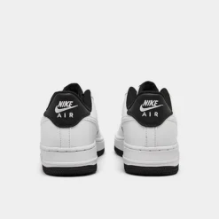 Big Kids' Nike Air Force 1 ESS Casual Shoes White/Black Outsole - DV1331 100 9 Big Kids' Nike Air Force 1 ESS Casual Shoes White/Black Outsole - DV1331 100 -Sports Fashion DV1331 100 P4