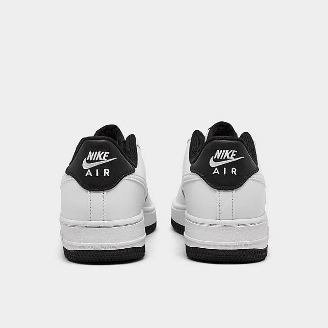 Big Kids' Nike Air Force 1 ESS Casual Shoes White/Black Outsole - DV1331 100 4 Big Kids' Nike Air Force 1 ESS Casual Shoes White/Black Outsole - DV1331 100 - Image 4