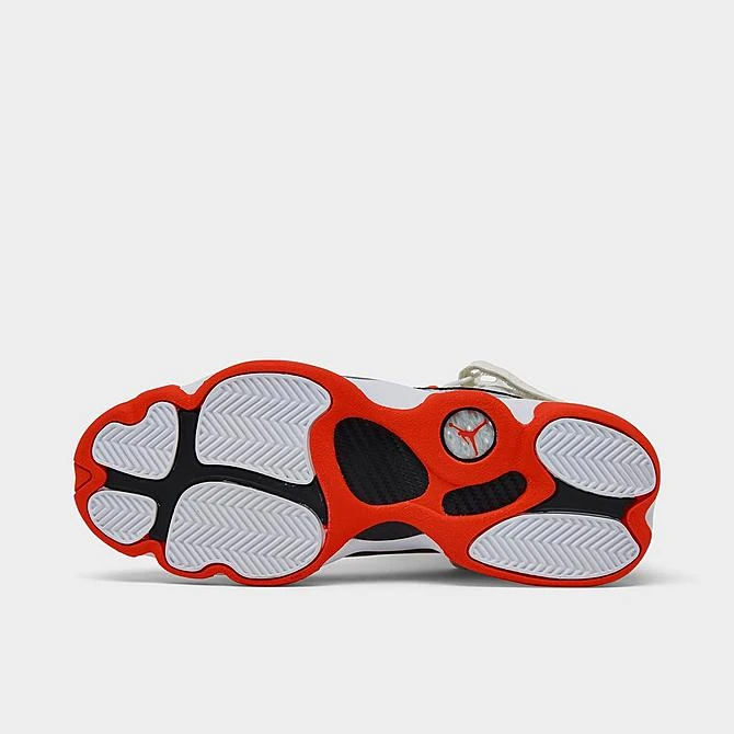Nike Big Kids' Jordan 6 Rings Basketball Shoes White/Team Orange/Black/Sail - DV1345 108 6 Nike Big Kids' Jordan 6 Rings Basketball Shoes White/Team Orange/Black/Sail - DV1345 108 - Image 6