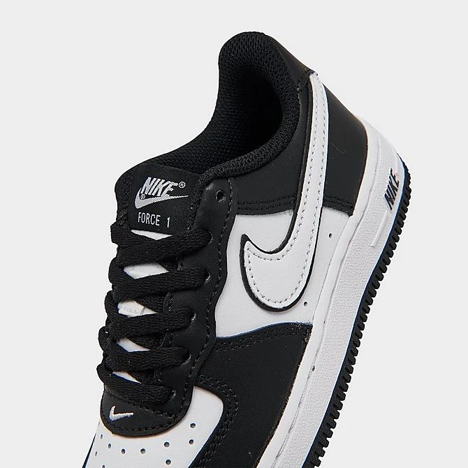 Little Kids' Nike Force 1 LV8 2 Casual Shoes Black/White/Black - DV1623 001 3 Little Kids' Nike Force 1 LV8 2 Casual Shoes Black/White/Black - DV1623 001 - Image 3