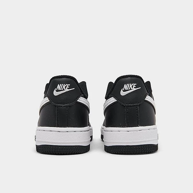 Little Kids' Nike Force 1 LV8 2 Casual Shoes Black/White/Black - DV1623 001 4 Little Kids' Nike Force 1 LV8 2 Casual Shoes Black/White/Black - DV1623 001 - Image 4