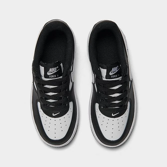 Little Kids' Nike Force 1 LV8 2 Casual Shoes Black/White/Black - DV1623 001 5 Little Kids' Nike Force 1 LV8 2 Casual Shoes Black/White/Black - DV1623 001 - Image 5