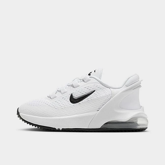 Little Kids' Nike Air Max 270 GO Stretch Lace Casual Shoes White/Black - DV1969 103 1 Little Kids' Nike Air Max 270 GO Stretch Lace Casual Shoes White/Black - DV1969 103