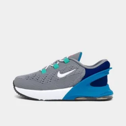 Kids' Toddler Nike Air Max 270 Go Stretch Lace Casual Shoes Cool Grey/White/Photo Blue - DV1970 003