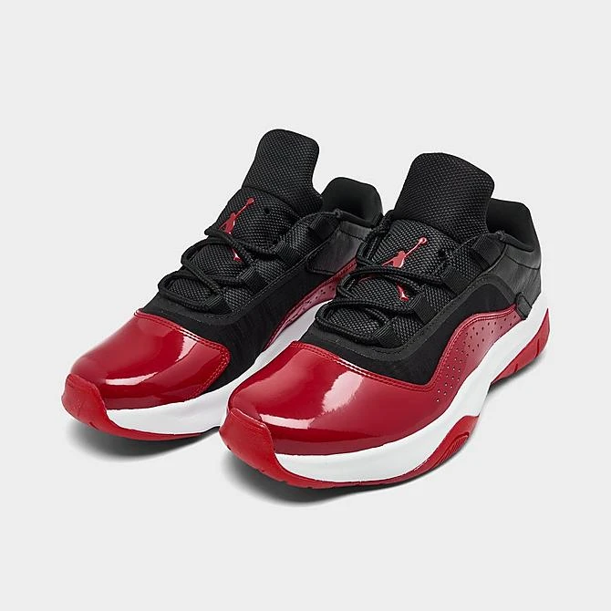 Nike Women's Air Jordan 11 CMFT Low Casual Shoes Black/Gym Red/White - DV2629 006 2 Nike Women's Air Jordan 11 CMFT Low Casual Shoes Black/Gym Red/White - DV2629 006 - Image 2