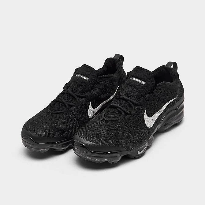 Women's Nike Air VaporMax 2023 Flyknit Next Nature Running Shoes Black/Sail/Anthracite - DV6840 002 2 Women's Nike Air VaporMax 2023 Flyknit Next Nature Running Shoes Black/Sail/Anthracite - DV6840 002 - Image 2