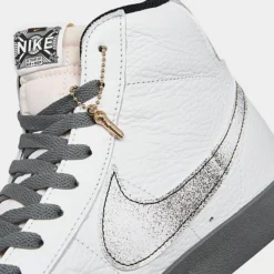 Nike Blazer Mid '77 SE 50 Years Of Hip Hop Casual Shoes White/Smoke Grey/Black/Cargo Khaki - DV7194 100 -Sports Fashion DV7194 100 P3