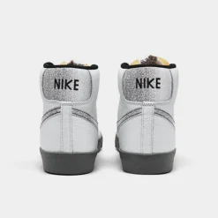 Nike Blazer Mid '77 SE 50 Years Of Hip Hop Casual Shoes White/Smoke Grey/Black/Cargo Khaki - DV7194 100 -Sports Fashion DV7194 100 P4