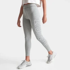 Women's Nike Sportswear Classics JDI High-Waisted Leggings Dark Grey Heather - DV7793 063