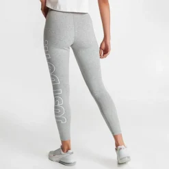 Women's Nike Sportswear Classics JDI High-Waisted Leggings Dark Grey Heather - DV7793 063 -Sports Fashion DV7793 063 M4