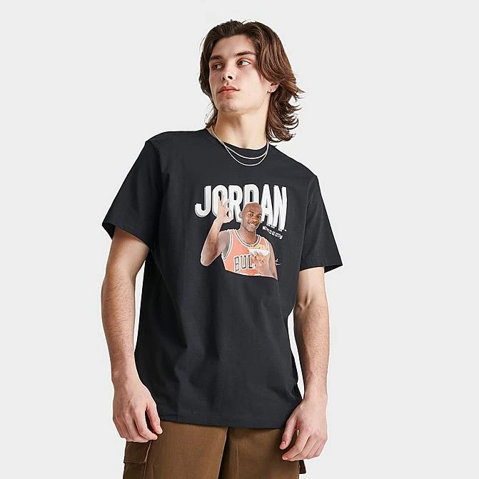 Nike Men's Jordan Flight MVP Cereal Graphic T-Shirt Black/Phantom - DV8434 010 1 Nike Men's Jordan Flight MVP Cereal Graphic T-Shirt Black/Phantom - DV8434 010