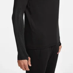 Men's Nike Dri-FIT Strike Knit Soccer Drill Top Black/Black/Anthracite - DV9225 010 -Sports Fashion DV9225 010 M5