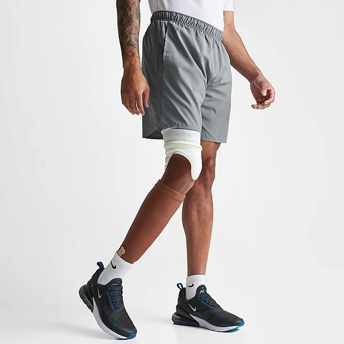 Men's Nike Dri-FIT Challenger 7" Unlined Running Shorts Smoke Grey/Smoke Grey/Black/Reflective Silver - DV9344 084 3 Men's Nike Dri-FIT Challenger 7" Unlined Running Shorts Smoke Grey/Smoke Grey/Black/Reflective Silver - DV9344 084 - Image 3