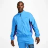 Men's Nike DNA '96 Woven Basketball Jacket Light Photo Blue/Game Royal/Black/Black - DV9442 435