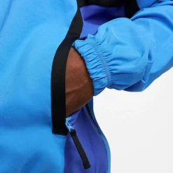 Men's Nike DNA '96 Woven Basketball Jacket Light Photo Blue/Game Royal/Black/Black - DV9442 435 -Sports Fashion DV9442 435 M4