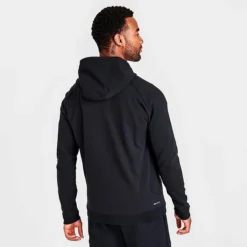 Nike Men's Jordan Dri-FIT Sport Performance Fleece Full-Zip Hoodie Black/Black - DV9783 010 -Sports Fashion DV9783 010 M4