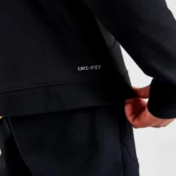 Nike Men's Jordan Dri-FIT Sport Performance Fleece Full-Zip Hoodie Black/Black - DV9783 010 -Sports Fashion DV9783 010 M6