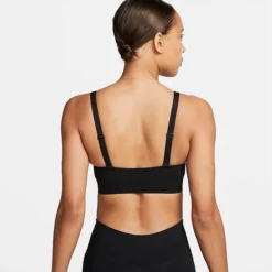 Women's Nike Dri-FIT Indy Plunge Cutout Bra Black/Dark Smoke Grey - DV9837 010 8 Women's Nike Dri-FIT Indy Plunge Cutout Bra Black/Dark Smoke Grey - DV9837 010 -Sports Fashion DV9837 010 M3