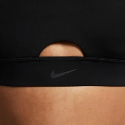 Women's Nike Dri-FIT Indy Plunge Cutout Bra Black/Dark Smoke Grey - DV9837 010 11 Women's Nike Dri-FIT Indy Plunge Cutout Bra Black/Dark Smoke Grey - DV9837 010 -Sports Fashion DV9837 010 M6