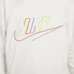 Men's Nike Club Fleece+ Futura Fleece Pullover Hoodie Phantom - DX0541 030 -Sports Fashion DX0541 030 M5