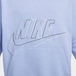 Men's Nike Club Fleece+ Futura Fleece Pullover Hoodie Cobalt Bliss - DX0541 479 10 Men's Nike Club Fleece+ Futura Fleece Pullover Hoodie Cobalt Bliss - DX0541 479 -Sports Fashion DX0541 479 M5