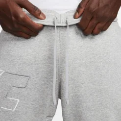 Nike Club Fleece+ Futura Logo Fleece Sweatpants Dark Grey Heather - DX0547 063 10 Nike Club Fleece+ Futura Logo Fleece Sweatpants Dark Grey Heather - DX0547 063 -Sports Fashion DX0547 063 M5