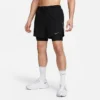 Men's Nike Dri-FIT Run Division Stride 8" Running Shorts Black/Black - DX0841 010