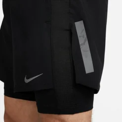 Men's Nike Dri-FIT Run Division Stride 8" Running Shorts Black/Black - DX0841 010 -Sports Fashion DX0841 010 M4