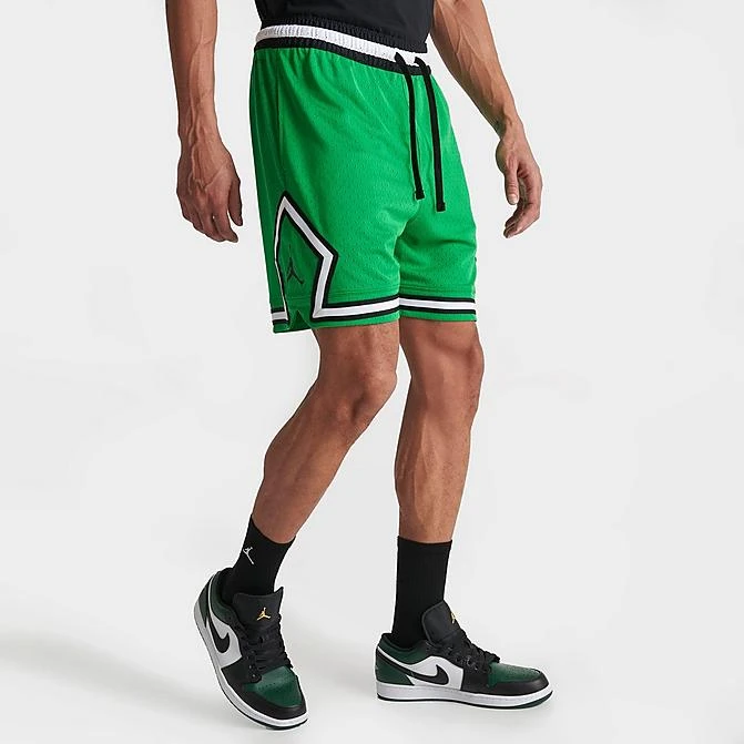 Nike Men's Jordan Dri-FIT Sport Diamond Basketball Shorts Lucky Green/White/Black - DX1487 310 1 Nike Men's Jordan Dri-FIT Sport Diamond Basketball Shorts Lucky Green/White/Black - DX1487 310