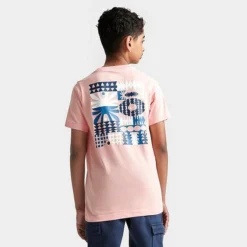 Kids' Nike Sportswear A.I.R. T-Shirt Arctic Orange - DX1729 800