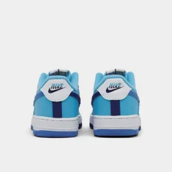 Little Kids' Nike Force 1 LV8 2 Casual Shoes White/Light Photo Blue/Deep Royal Blue - DX2164 100 9 Little Kids' Nike Force 1 LV8 2 Casual Shoes White/Light Photo Blue/Deep Royal Blue - DX2164 100 -Sports Fashion DX2164 100 P4