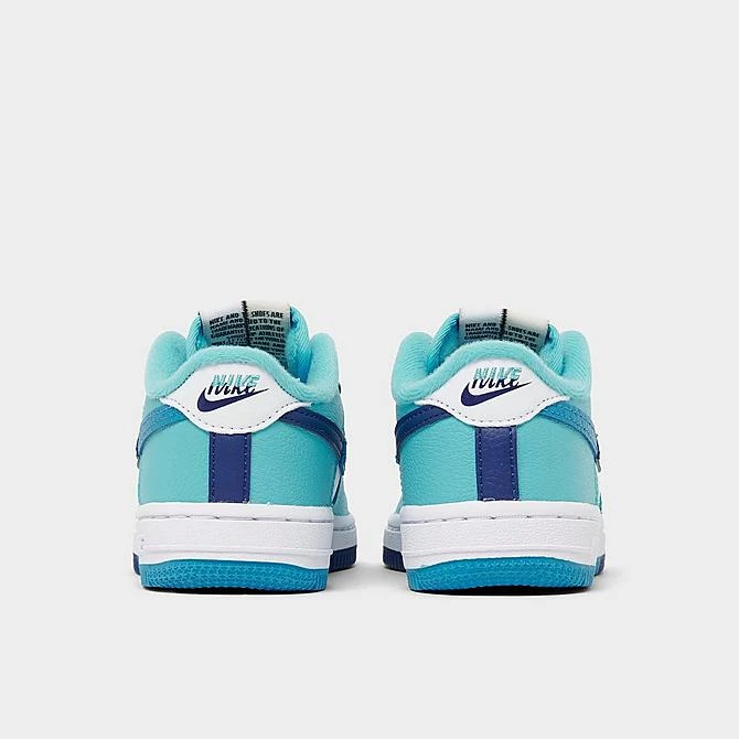 Kids' Toddler Nike Air Force 1 LV8 2 Casual Shoes White/Light Photo Blue/Deep Royal Blue - DX2165 100 4 Kids' Toddler Nike Air Force 1 LV8 2 Casual Shoes White/Light Photo Blue/Deep Royal Blue - DX2165 100 - Image 4