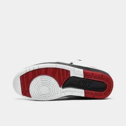 Nike Big Kids' Air Jordan Retro 2 Basketball Shoes White/Varsity Red/Black - DX2591 106 -Sports Fashion DX2591 106 P6