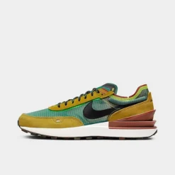 Men's Nike Waffle One SE Camo Sole Casual Shoes Golden Moss/Bicoastal/Canyon Rust/Black - DX3736 300