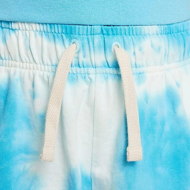 Girls' Nike Sportswear Washed Shorts Baltic Blue/Sail - DX5072 468 4 Girls' Nike Sportswear Washed Shorts Baltic Blue/Sail - DX5072 468 - Image 4