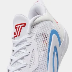 Nike Big Kids' Jordan Tatum 1 Basketball Shoes White/University Red/University Blue/University Gold - DX5359 100 8 Nike Big Kids' Jordan Tatum 1 Basketball Shoes White/University Red/University Blue/University Gold - DX5359 100 -Sports Fashion DX5359 100 P3