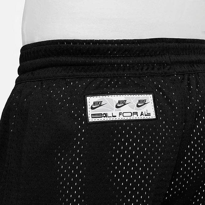 Kids' Nike Culture Of Basketball Reversible Basketball Shorts Black/White/Opti Yellow - DX5517 010 5 Kids' Nike Culture Of Basketball Reversible Basketball Shorts Black/White/Opti Yellow - DX5517 010 - Image 5