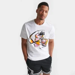 Nike Men's Jordan Flight MVP Summer Flow Graphic T-Shirt White/Sundial/Black - DX9569 100