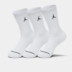 Nike Men's Jordan Everyday Crew Socks (3-Pack) White - DX9632 100