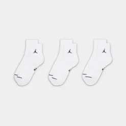 Nike Jordan Everyday Ankle Socks (3-Pack) White - DX9655 100 -Sports Fashion DX9655 100 P3
