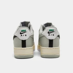 Men's Nike Air Force 1 '07 LV8 Split Casual Shoes Light Silver/Black/Light Silver/White - DZ2522 001 -Sports Fashion DZ2522 001 P4