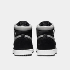 Nike Women's Air Jordan Retro 1 High OG Casual Shoes Medium Grey/Black/White - DZ2523 001 9 Nike Women's Air Jordan Retro 1 High OG Casual Shoes Medium Grey/Black/White - DZ2523 001 -Sports Fashion DZ2523 001 P4