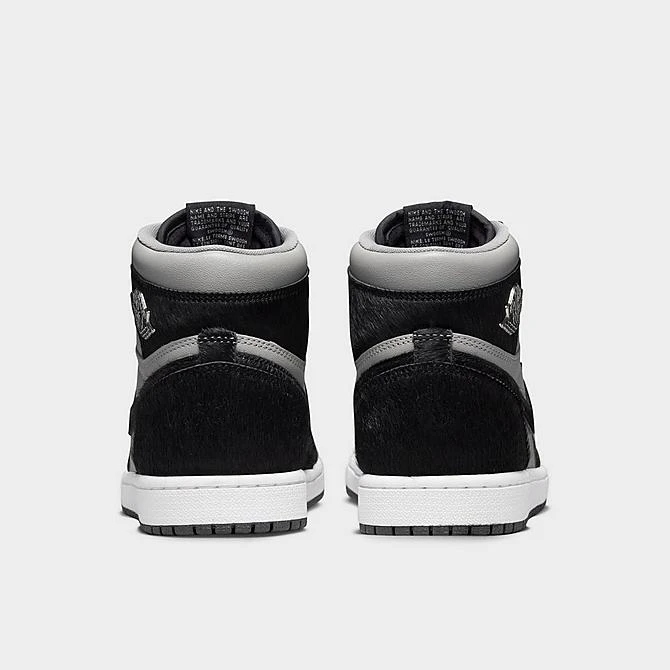Nike Women's Air Jordan Retro 1 High OG Casual Shoes Medium Grey/Black/White - DZ2523 001 4 Nike Women's Air Jordan Retro 1 High OG Casual Shoes Medium Grey/Black/White - DZ2523 001 - Image 4